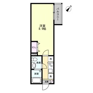 MA・MAISON AKISHIMA【1階】の間取り