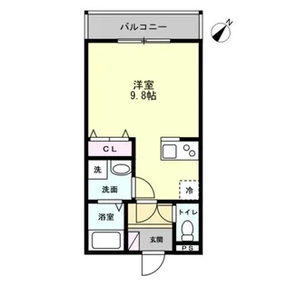 MA・MAISON AKISHIMA【3階】の間取り