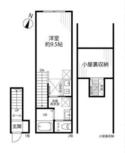 Maison Maru−Yu【2階】の間取り