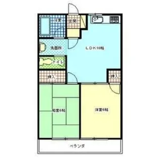 ベルハイム【3階】の間取り