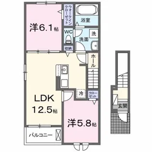 村山ベース【2階】の間取り