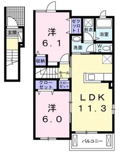 ピコハウス【2階】の間取り