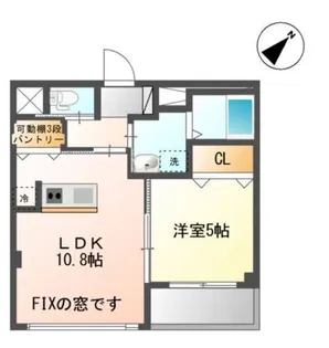 スタービレ【3階】の間取り