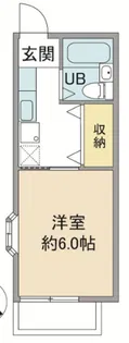 ウィンディア国分寺【1階】の間取り
