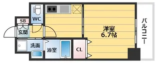 S-FORT福島LaLuna【3階】の間取り