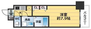 S-RESIDENCE堺筋本町Uno【12階】の間取り