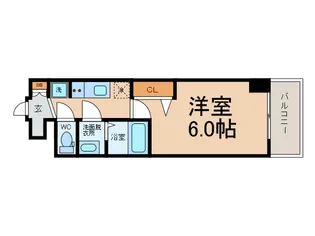 ファステート大正駅前トロフィ【6階】の間取り