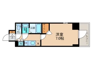 エスリード心斎橋LUXUE【12階】の間取り