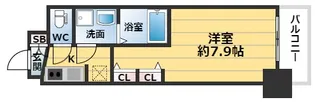 S-RESIDENCE堺筋本町Uno【15階】の間取り