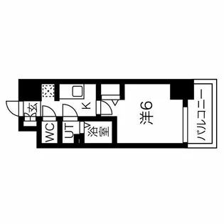 ファステート大阪上本町ソーレ【2階】の間取り