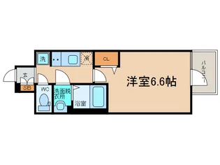 アドバンス大阪ヴェンティ【8階】の間取り