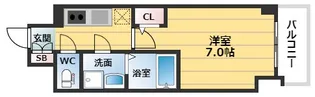 S-RESIDENCE福島Alovita【3階】の間取り