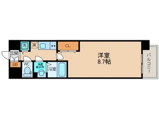 サムティ都島North【6階】の間取り