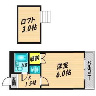 ヨーロピアンKS【1階】の間取り