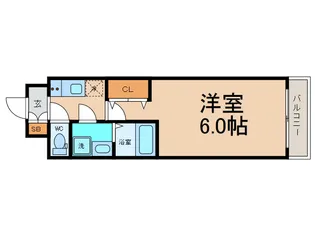 レオンコンフォート難波クレア【12階】の間取り