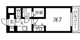 大阪府大阪市東成区玉津2丁目【マンション】の間取り