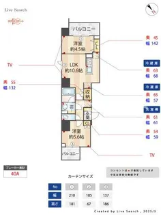 S-RESIDENCE浅草diverse【4階】の間取り