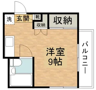 マンション米田【2階】の間取り