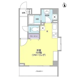 リバーレ秋葉原【12階】の間取り