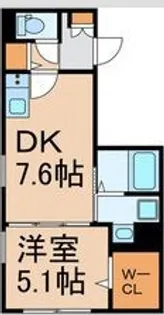 アズ浅草橋レジデンス【302号室】の間取り