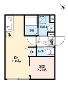 BIBLIO NIHONBASHI(ビブリオニホンバシ)【4階】の間取り