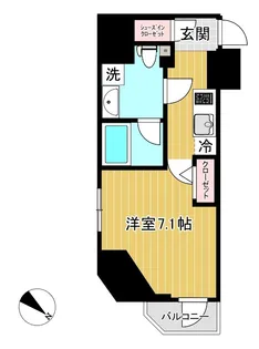 アイル イムーブル御茶ノ水【2階】の間取り