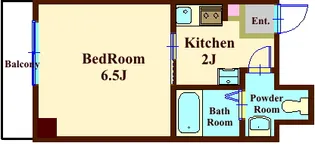 プランタン月島【4階】の間取り