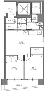 インプルーブ上野松ケ谷【7階】の間取り