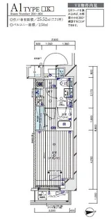 メインステージ入谷Ⅴ【6階】の間取り