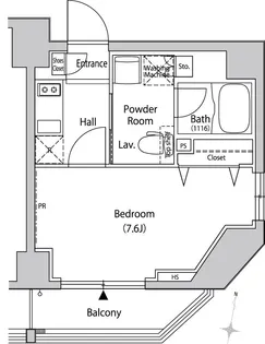 カーサスプレンディッド麹町【5階】の間取り