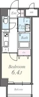エリタージュ根岸【2階】の間取り