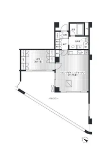 ヒューリック浅草一丁目【6階】の間取り