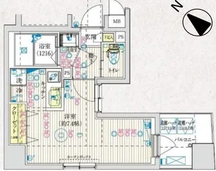 ル・リオン千石LINK【3階】の間取り