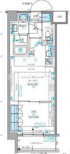 パークアクシス文京本郷【2階】の間取り