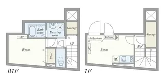 後楽プレイス【1階】の間取り