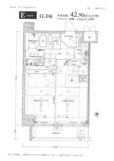 ブライズ品川南DUE【3階】の間取り