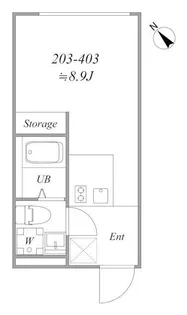 trias495【4階】の間取り