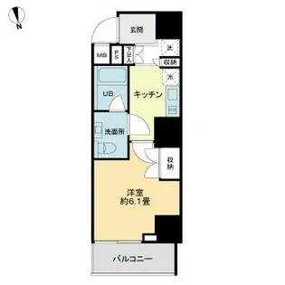 VIOR文京関口【2階】の間取り