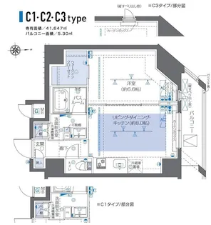 ZOOM秋葉原【3階】の間取り