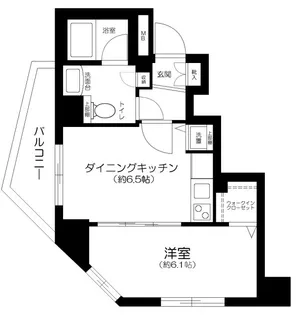 ラグジュアリーアパートメント文京千石♯01【2階】の間取り