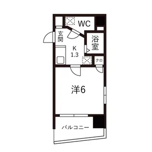 Daisy Court【6階】の間取り
