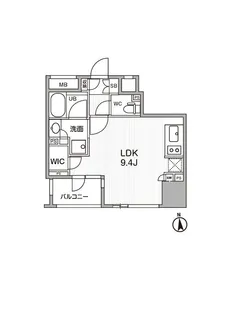 シーズンフラッツ新御徒町【9階】の間取り