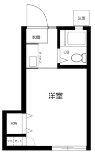 サニーハイツ【2階】の間取り