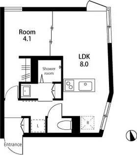 yaneco terrace【2階】の間取り