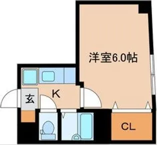 メゾン木口【3階】の間取り