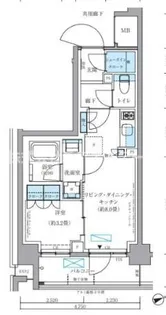パークアクシス文京本郷【3階】の間取り
