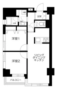 ツインパレス【6階】の間取り