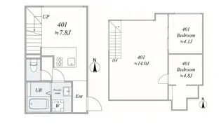 trias292【4階】の間取り