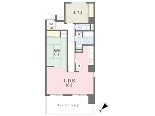 シティエール浅草【801号室】の間取り