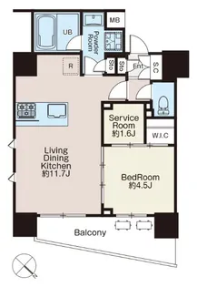 クラシアム文京白山【101号室】の間取り